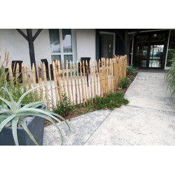 Clôture Châtaignier 5m x 1,20m Décoration Jardin Élégante de Jany France dans J007