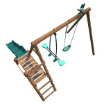 Station Menthe - balancoire pour enfant
