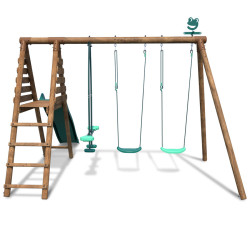 Station Violette - balancoire pour enfant