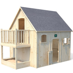 Maisonnette Duplex Sans Glissiere - pour enfant