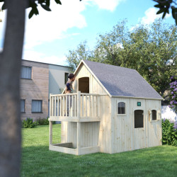 Maisonnette Duplex Sans Glissiere - pour enfant