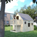 Maisonnette Duplex Sans Glissiere - pour enfant