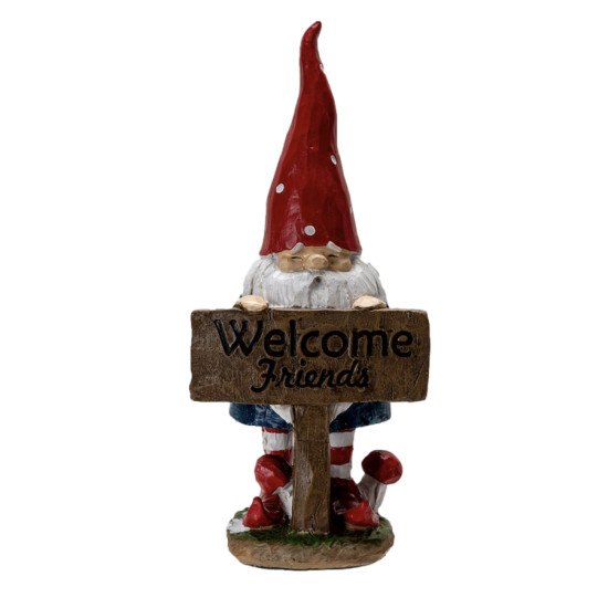 Figurine Bienvenue Gnome Amis de Herboristerie et Esotérisme à Libourne dans P207