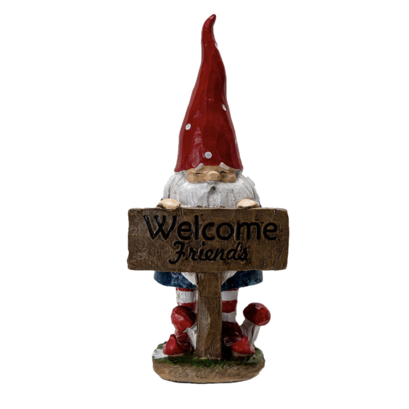 Figurine Bienvenue Gnome Amis de Herboristerie et Esotérisme à Libourne dans P207