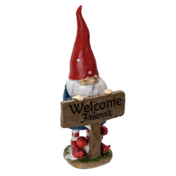 Figurine Bienvenue Gnome Amis de Herboristerie et Esotérisme à Libourne dans P207