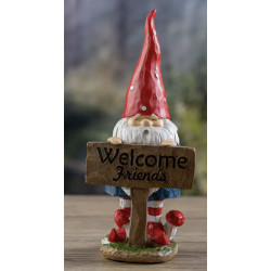 Figurine Bienvenue Gnome Amis de Herboristerie et Esotérisme à Libourne dans P207