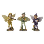 Figurine Ensemble de Fee Garcon 3 Pieces de Herboristerie et Esotérisme à Libourne dans P207