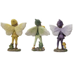 Figurine Ensemble de Fee Garcon 3 Pieces de Herboristerie et Esotérisme à Libourne dans P207