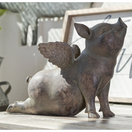 Figurine Cochon volant de Herboristerie et Esotérisme à Libourne dans P207