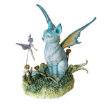 Figurine Chat feerique bleu par Amy Brown de Herboristerie et Esotérisme à Libourne dans P207