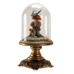 Cloche champignon avec papillon sur champignon veneneux de Herboristerie et Esotérisme à Libourne dans P207