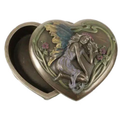 Boite Coeur de Fee pour bijoux de Herboristerie et Esotérisme à Libourne dans P207