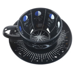 Tasse et soucoupe Phase de Lune Bleue de Herboristerie et Esotérisme à Libourne dans S162