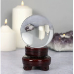 Boule de cristal de 8 cm avec socle de Herboristerie et Esotérisme à Libourne dans S162