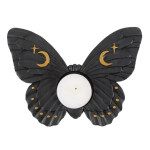 Bougeoir papillon noir pour bougie chauffe-plat de Herboristerie et Esotérisme à Libourne dans S162