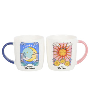 mug célestes Soleil ou Lune de Herboristerie et Esotérisme à Libourne dans S162