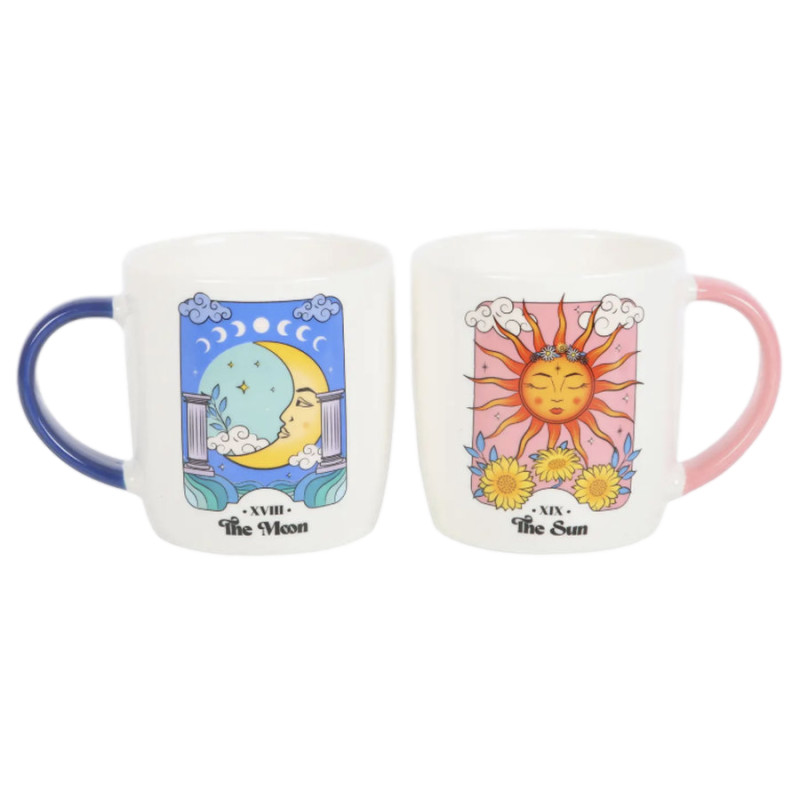 mug célestes Soleil ou Lune de Herboristerie et Esotérisme à Libourne dans S162