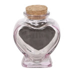 Bouteille décorative en verre en forme de cœur Love Potion de Herboristerie et Esotérisme à Libourne dans S162