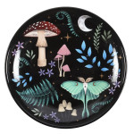 Petit plat rond décor forêt nocturne de Herboristerie et Esotérisme à Libourne dans S162