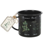 Tasse émaillée gothique avec plantes toxiques de Herboristerie et Esotérisme à Libourne dans S162