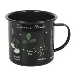 Tasse émaillée gothique avec plantes toxiques de Herboristerie et Esotérisme à Libourne dans S162