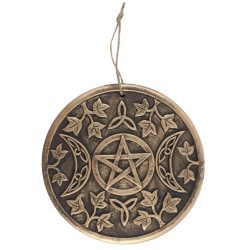 Plaque en forme de triple lune de Herboristerie et Esotérisme à Libourne dans S162