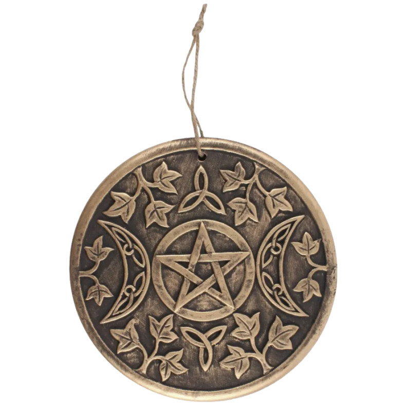 Plaque en forme de triple lune de Herboristerie et Esotérisme à Libourne dans S162