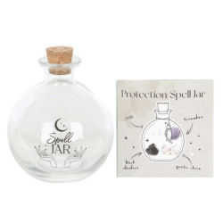 Bocal magique en verre de 10 cm avec livret de recettes de sorts de Herboristerie et Esotérisme à Libourne dans S162