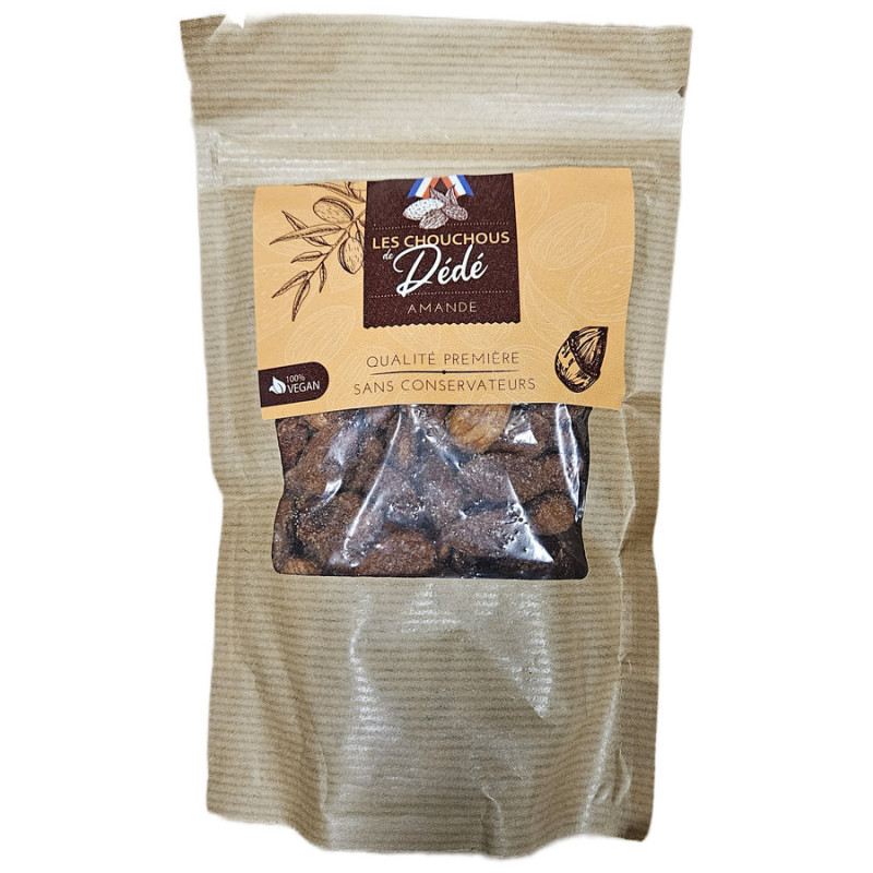 AMANDES SUCREES CARAMELISEES 150G de Table des producteurs Libourne dans 🍬 Friandises et Bonbons