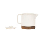 THEIERE+FILTRE NORDIKA BLANC MOUCHETE 70CL de Comptoir de Famille - Objet de décoration dans Y001