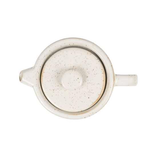 THEIERE+FILTRE NORDIKA BLANC MOUCHETE 70CL de Comptoir de Famille - Objet de décoration dans Y001