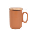 TISANIERE+FILTRE MATE BALTIKA TERRACOTTA 45CL de Comptoir de Famille - Objet de décoration dans Y001