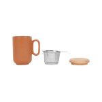 TISANIERE+FILTRE MATE BALTIKA TERRACOTTA 45CL de Comptoir de Famille - Objet de décoration dans Y001