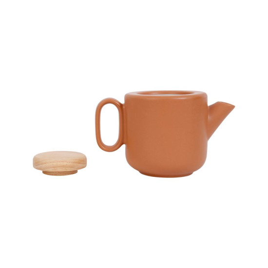 THEIERE+FILTRE MATE BALTIKA TERRACOTTA 90CL de Comptoir de Famille - Objet de décoration dans Y001