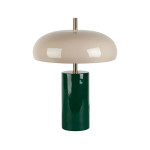 LAMPE ARTY EMERAUDE+ECRU FER D30 H40CM de Comptoir de Famille - Objet de décoration dans Y001