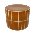 TABLE BASSE KAROZ MOUTARDE D42 H34CM de Comptoir de Famille - Objet de décoration dans Y001