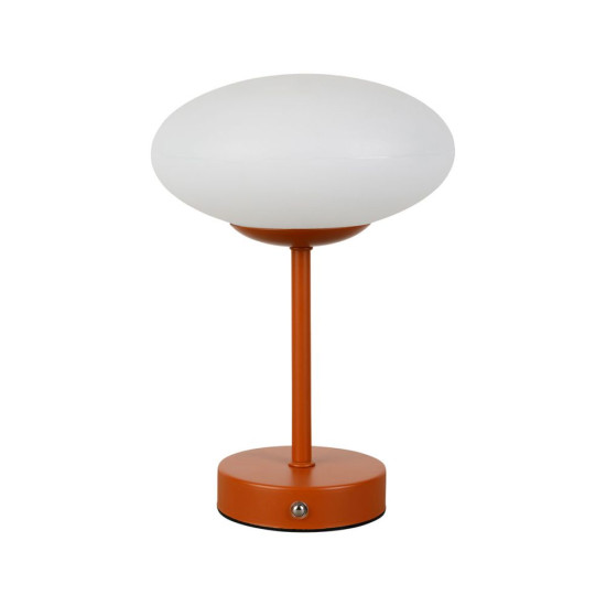 LAMPE LED RECHARGEABLE LUMI TERRACOTTA H26CM de Comptoir de Famille - Objet de décoration dans Y001