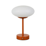 LAMPE LED RECHARGEABLE LUMI TERRACOTTA H26CM de Comptoir de Famille - Objet de décoration dans Y001