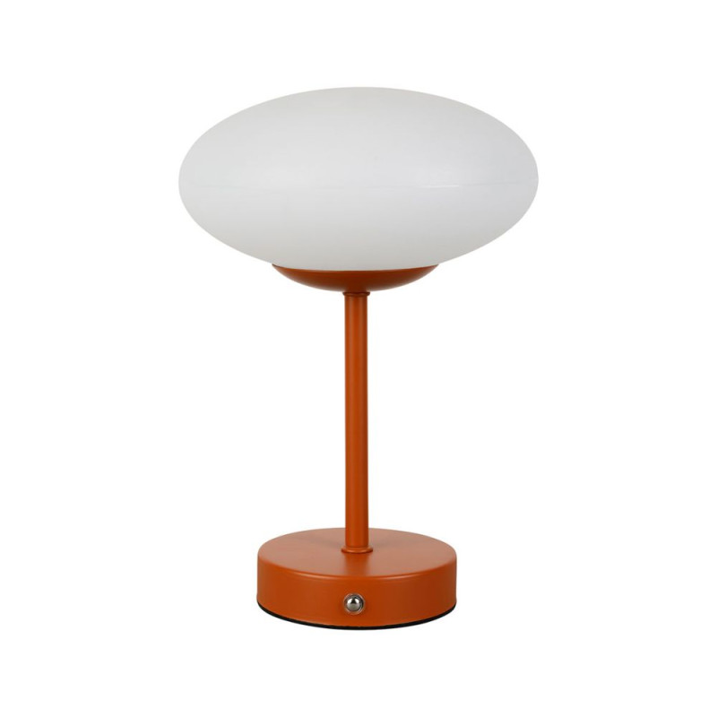 LAMPE LED RECHARGEABLE LUMI TERRACOTTA H26CM de Comptoir de Famille - Objet de décoration dans Y001