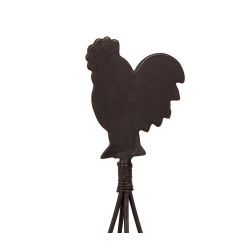PORTE OEUFS CAMPAGNE FER D18 H20 de Comptoir de Famille - Objet de décoration dans Y001