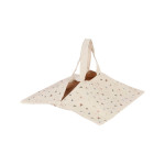 SAC TARTE PTITES FLEURS NATUREL 40X40CM de Comptoir de Famille - Objet de décoration dans Y001