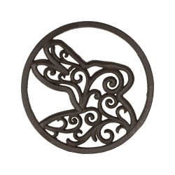 DESSOUS PLAT LAPIN BRUN D20.5CM de Comptoir de Famille - Objet de décoration dans Y001