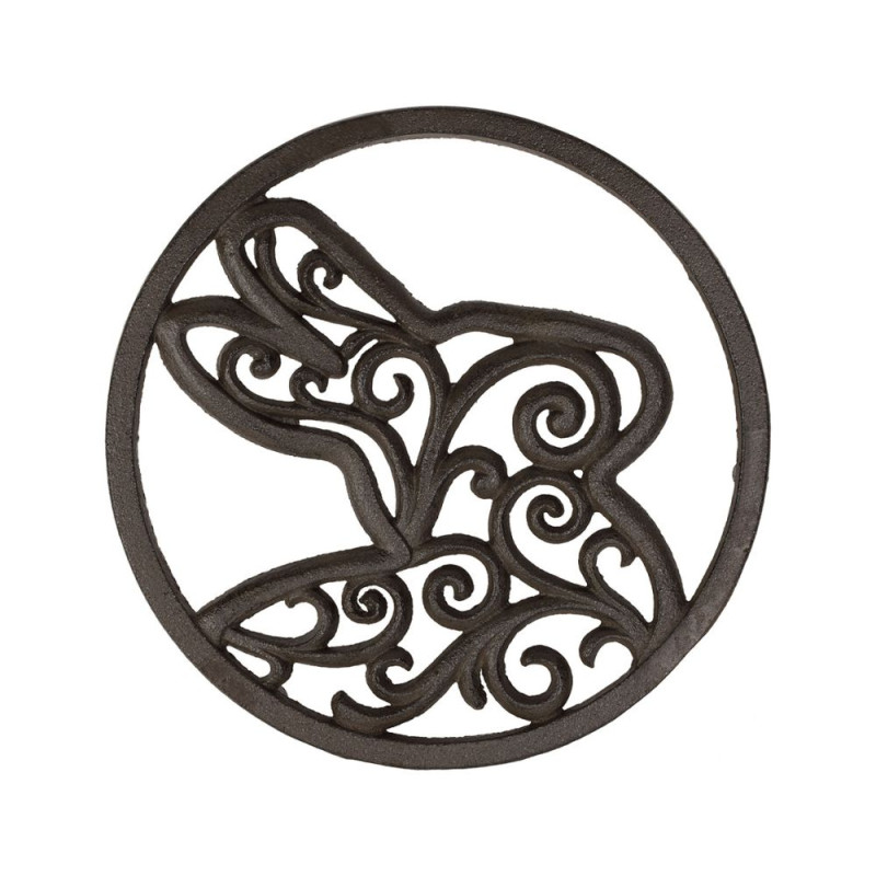 DESSOUS PLAT LAPIN BRUN D20.5CM de Comptoir de Famille - Objet de décoration dans Y001