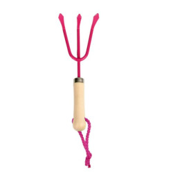 Petit Râteau de Jardin Rose pour Enfants - Outil Amusant et Pratique