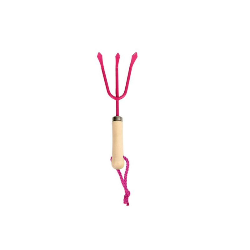 Petit Râteau de Jardin Rose pour Enfants - Outil Amusant et Pratique
