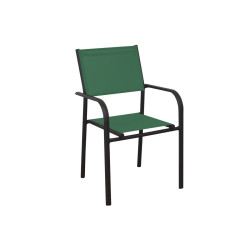 Fauteuil duca graphite vert - meuble de jardin confortable et élégant de  dans 💺 Fauteuil pour l'exterieur