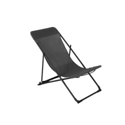 Chilienne alpha graphite gris - mobilier de jardin confortable de Proloisirs - Océo - table et fauteuil et mobilier de jardin...