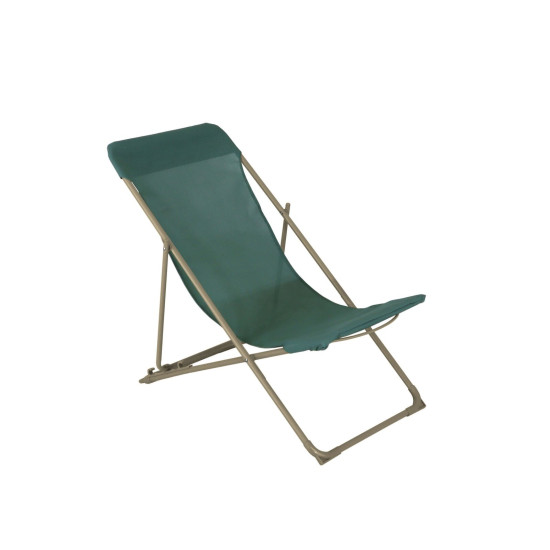 Chilienne alpha crème vert confortable pour détente de Proloisirs - Océo - table et fauteuil et mobilier de jardin dans Trans...