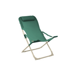 Relax easy creme vert - confortable et élégant pour détente de  dans Transat pour l'exterieur