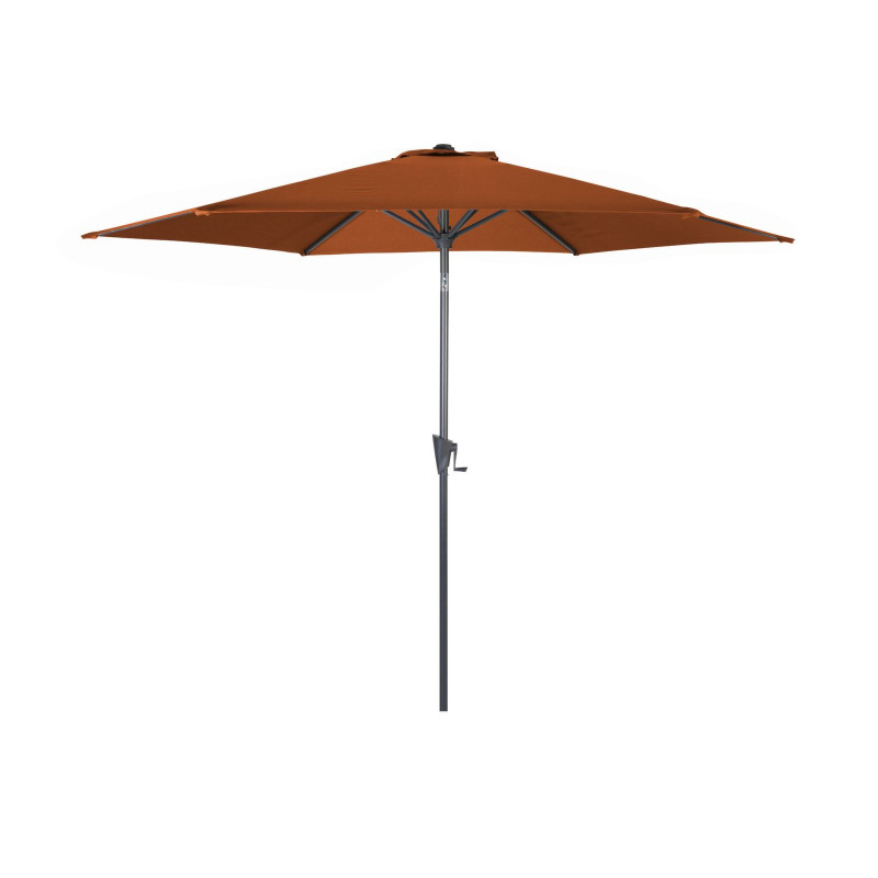 Parasol droit tilt ø300 sienne - meuble de jardin moderne de  dans 🏖️ Parasol pour l'exterieur
